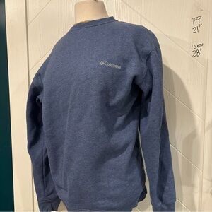 Columbia Men's Crewneck Sweater in Blue/ Layering/Ski / Gorpcore/ Snowboard